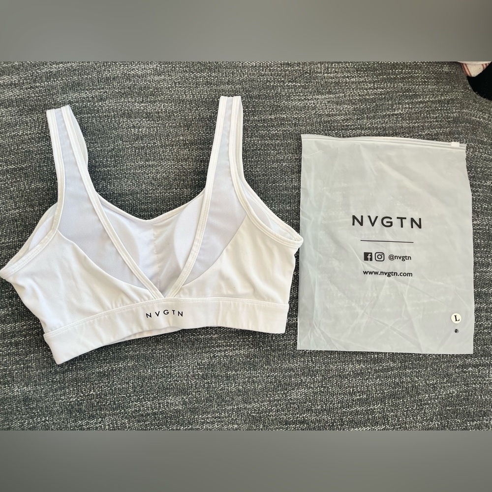 NVGTN White Essence Bra Large